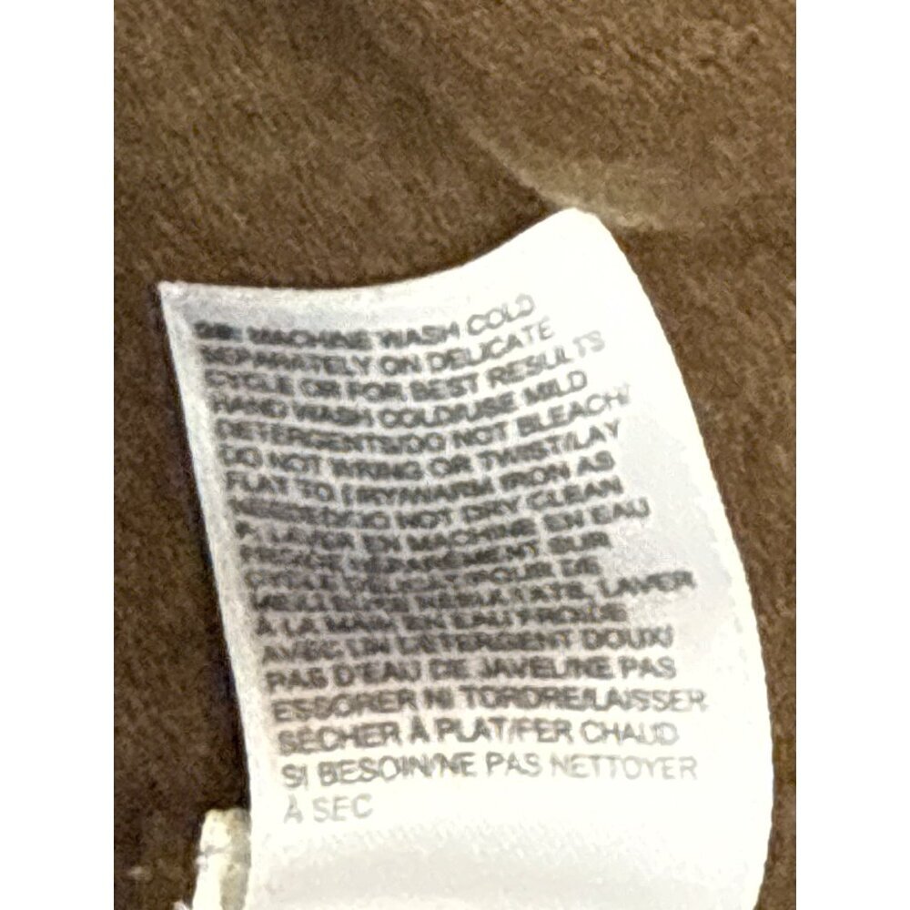 The North Face Men's Sweater Vintage Brown Cotton Wool Layer 1/4 Zip XXL Outdoor - Picture 9 of 9
